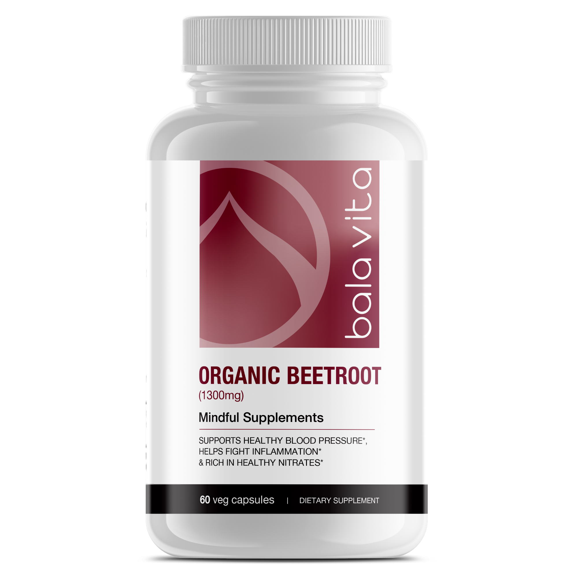 Organic Beetroot Capsule 1300mg