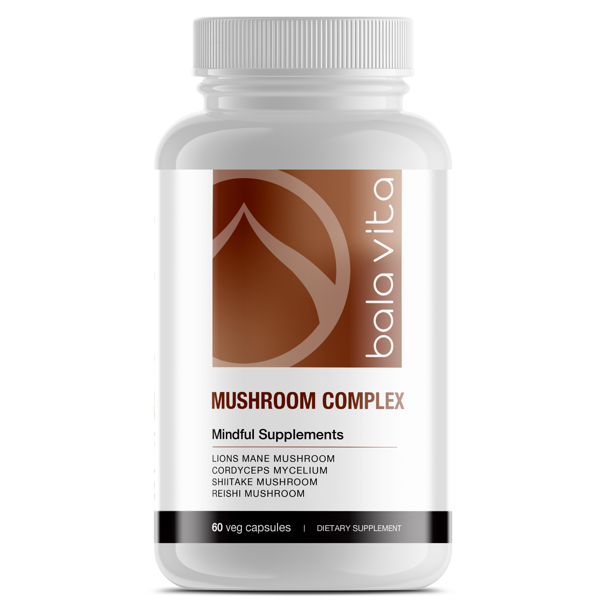 Mushroom Complex (Cordyceps, Reishi, Shiitake, Lions Mane)