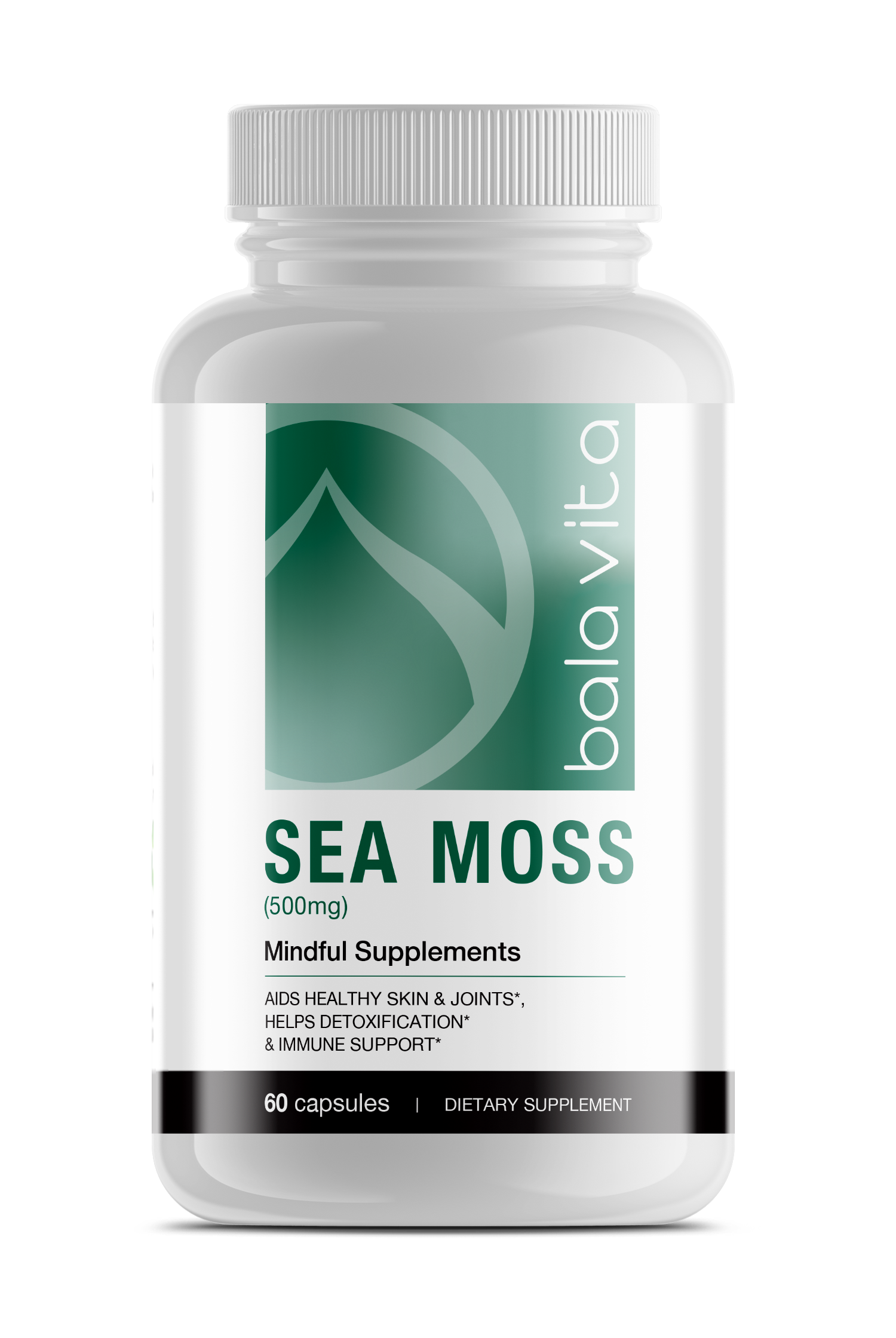 Organic Sea Moss, Bladderwrack, and Burdock with Bioperine