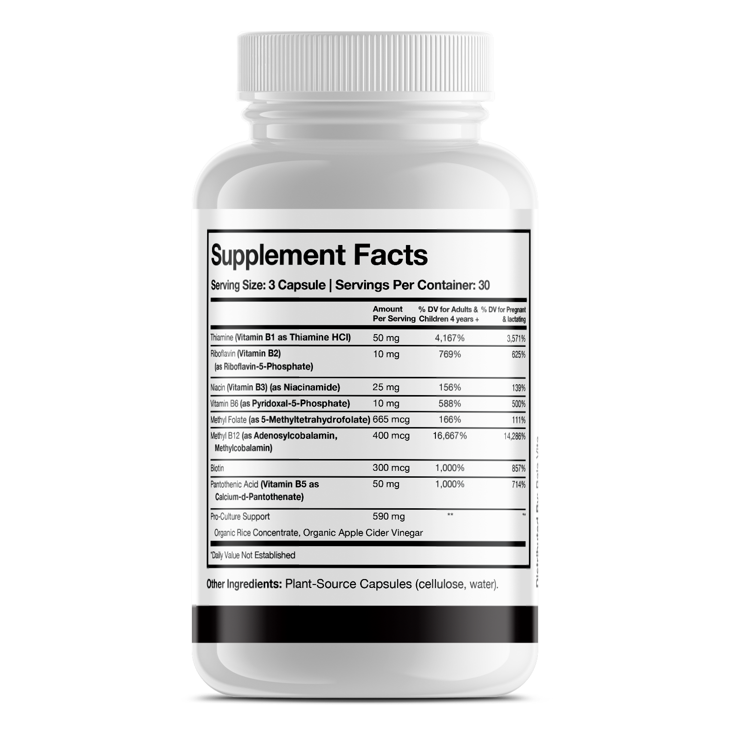 Methyl B Formula Complex Capsule