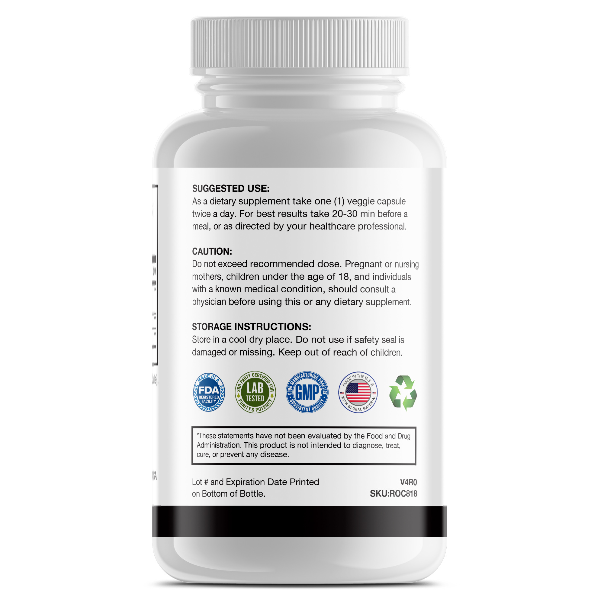 Turmeric Capsule (600mg) with Bioperine