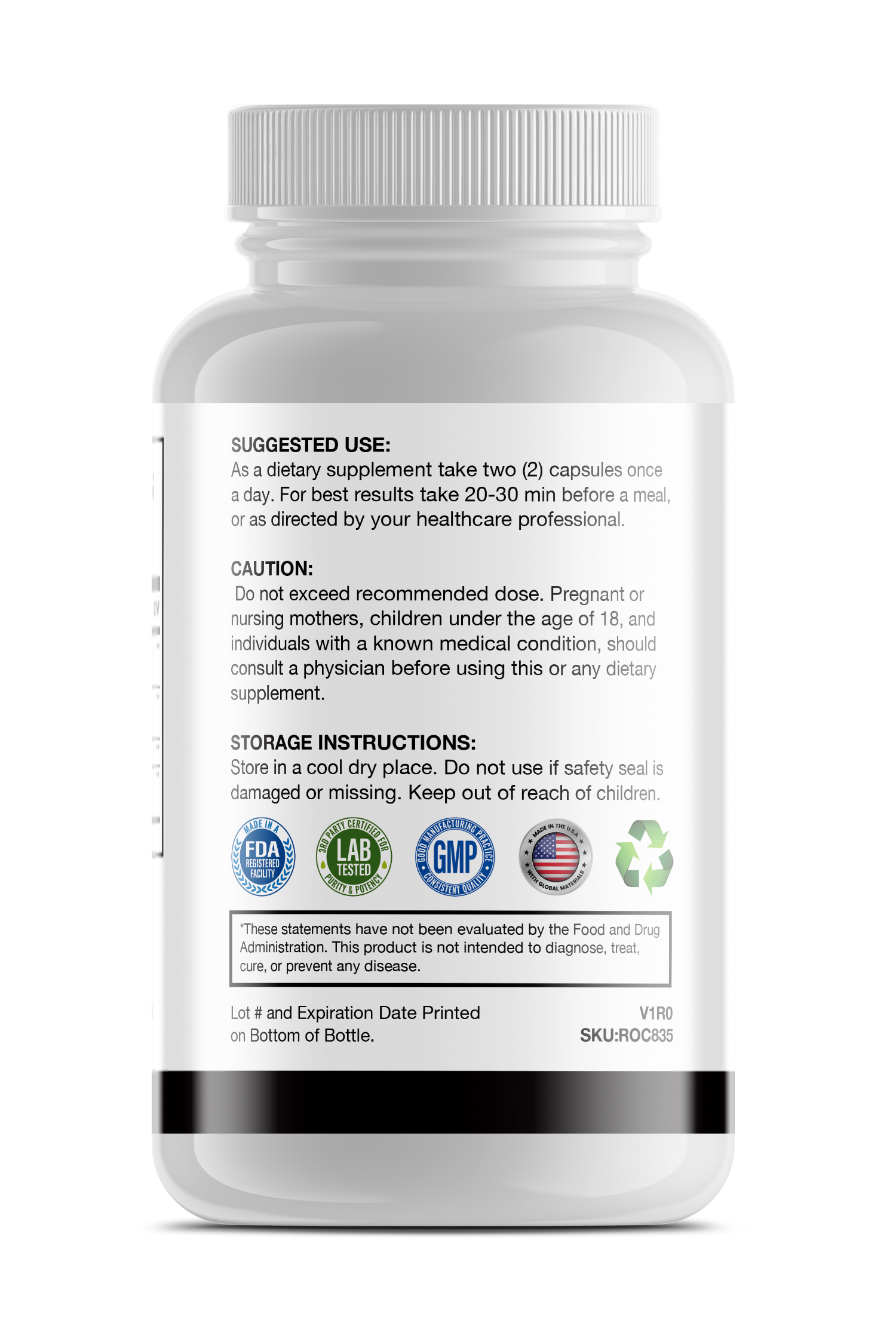 Organic Sea Moss, Bladderwrack, and Burdock with Bioperine
