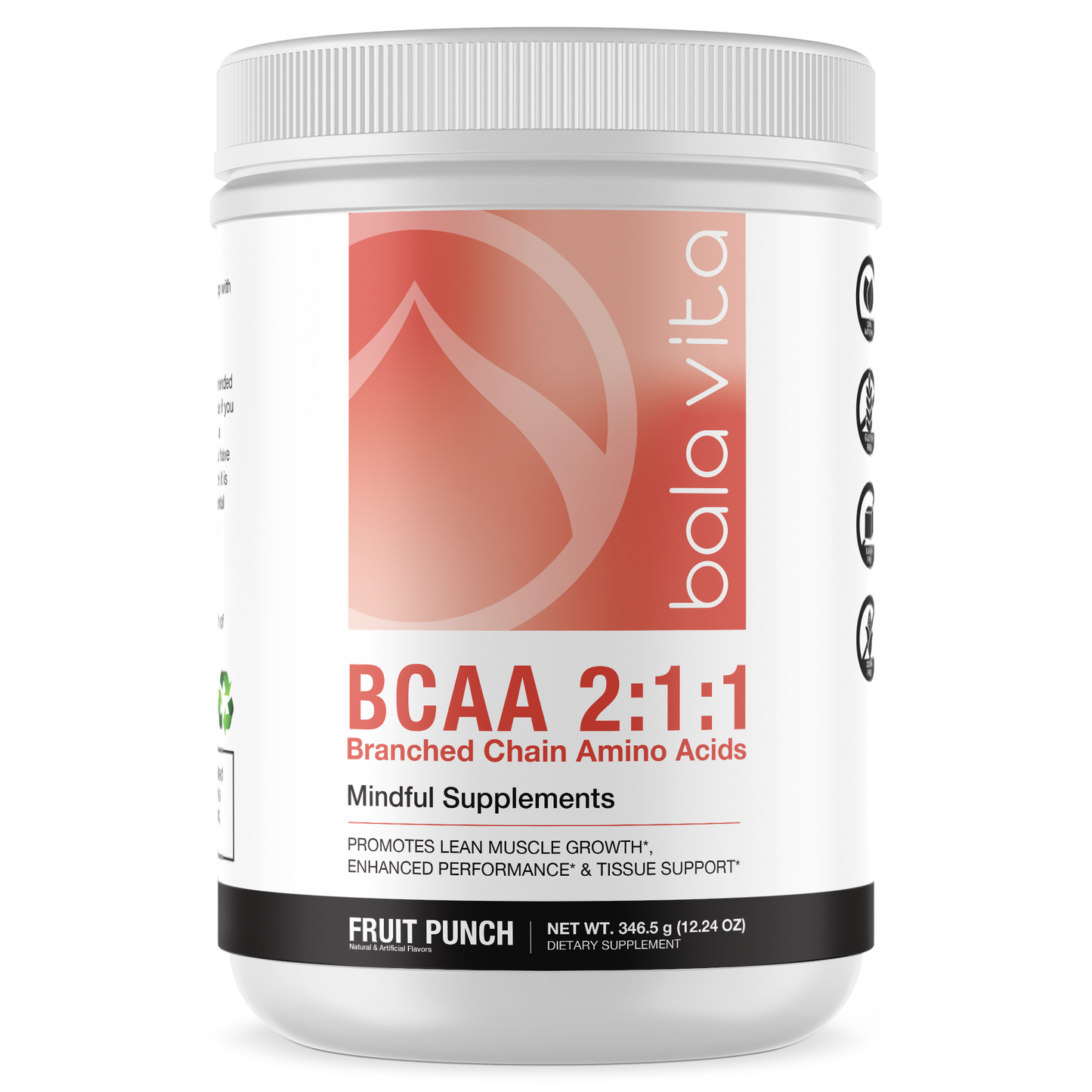 BCAA Fruit Punch Powder