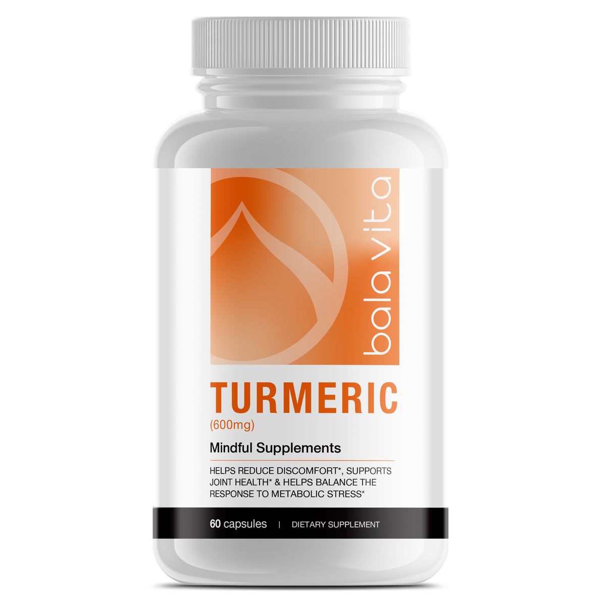 Tumeric With Bioperine Turmeric Capsule (600mg) with Bioperine – BALA VITA