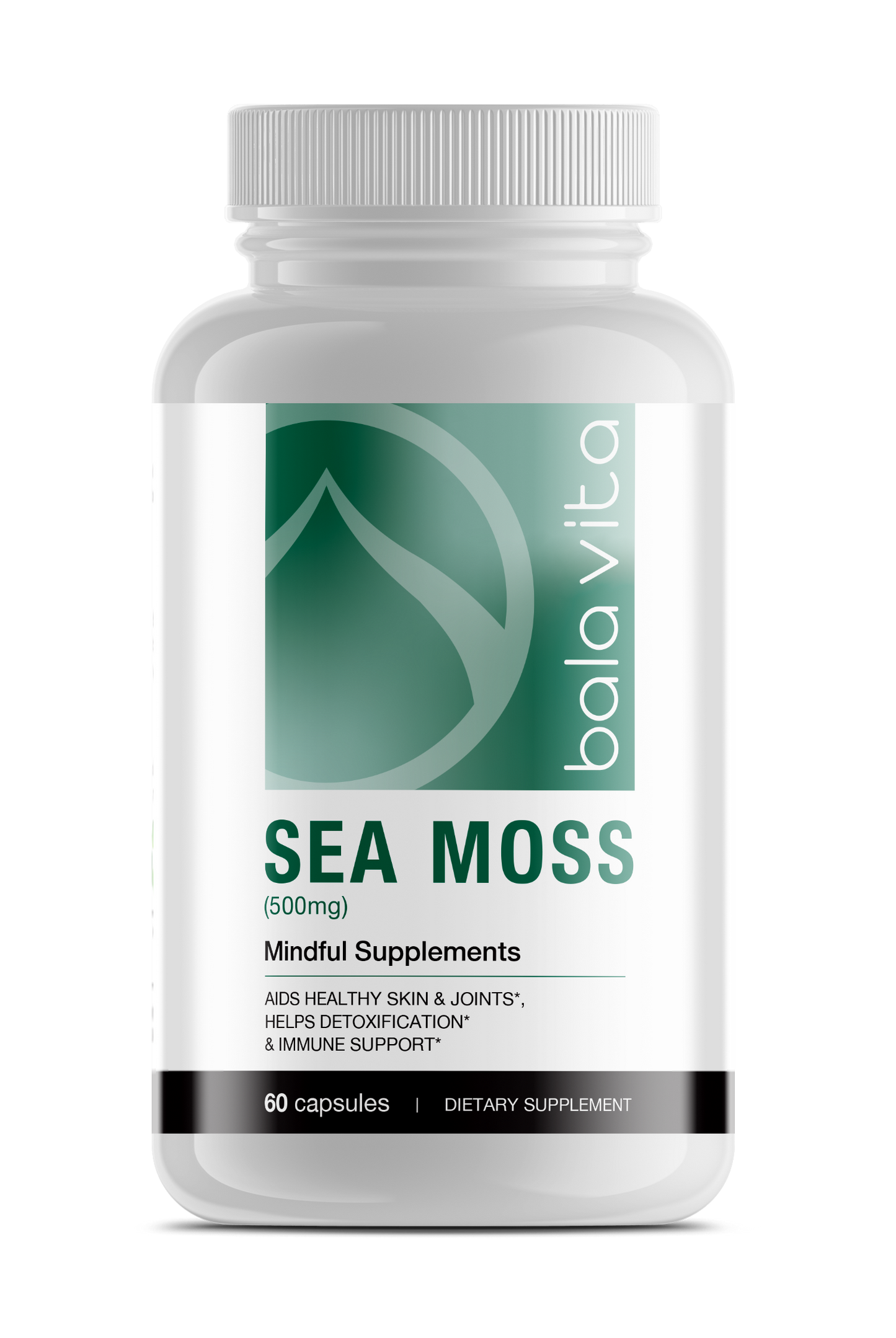 Organic Sea Moss, Bladderwrack, and Burdock with Bioperine