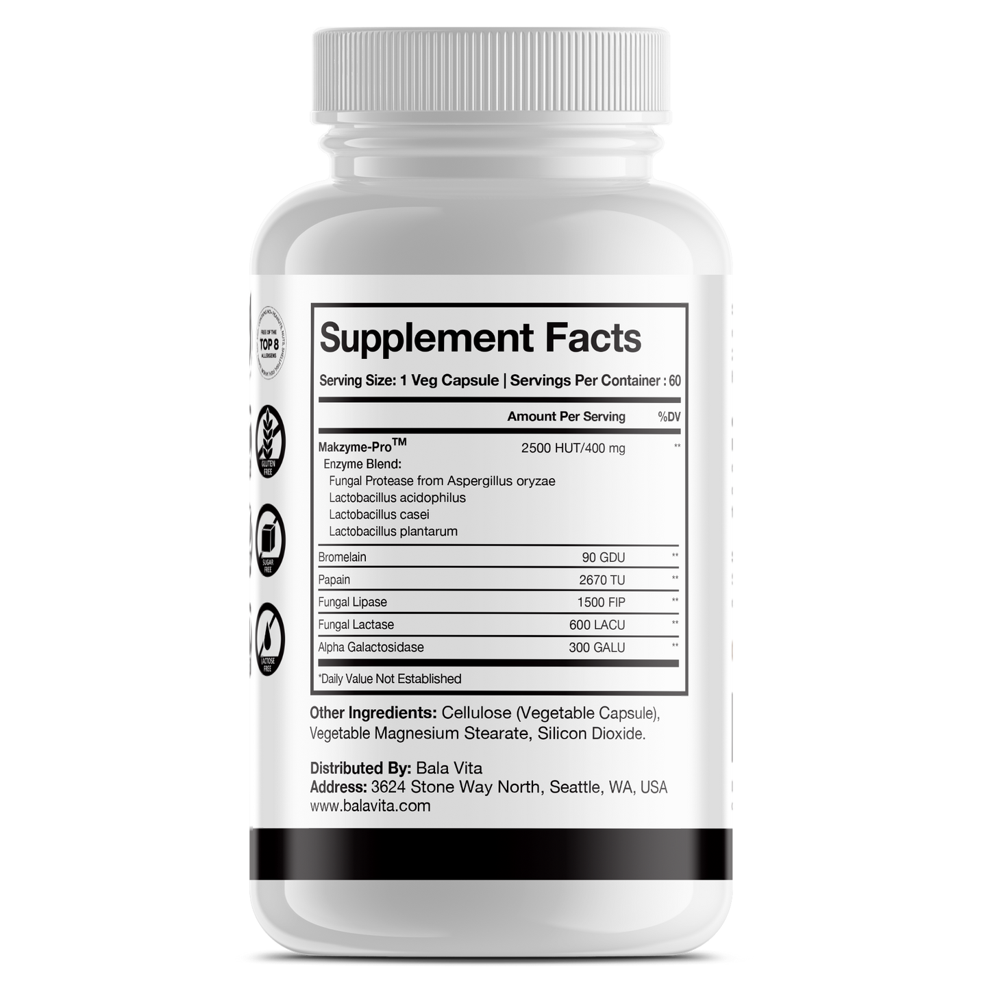 Digestive Enzyme Pro Blend - Veg Capsules