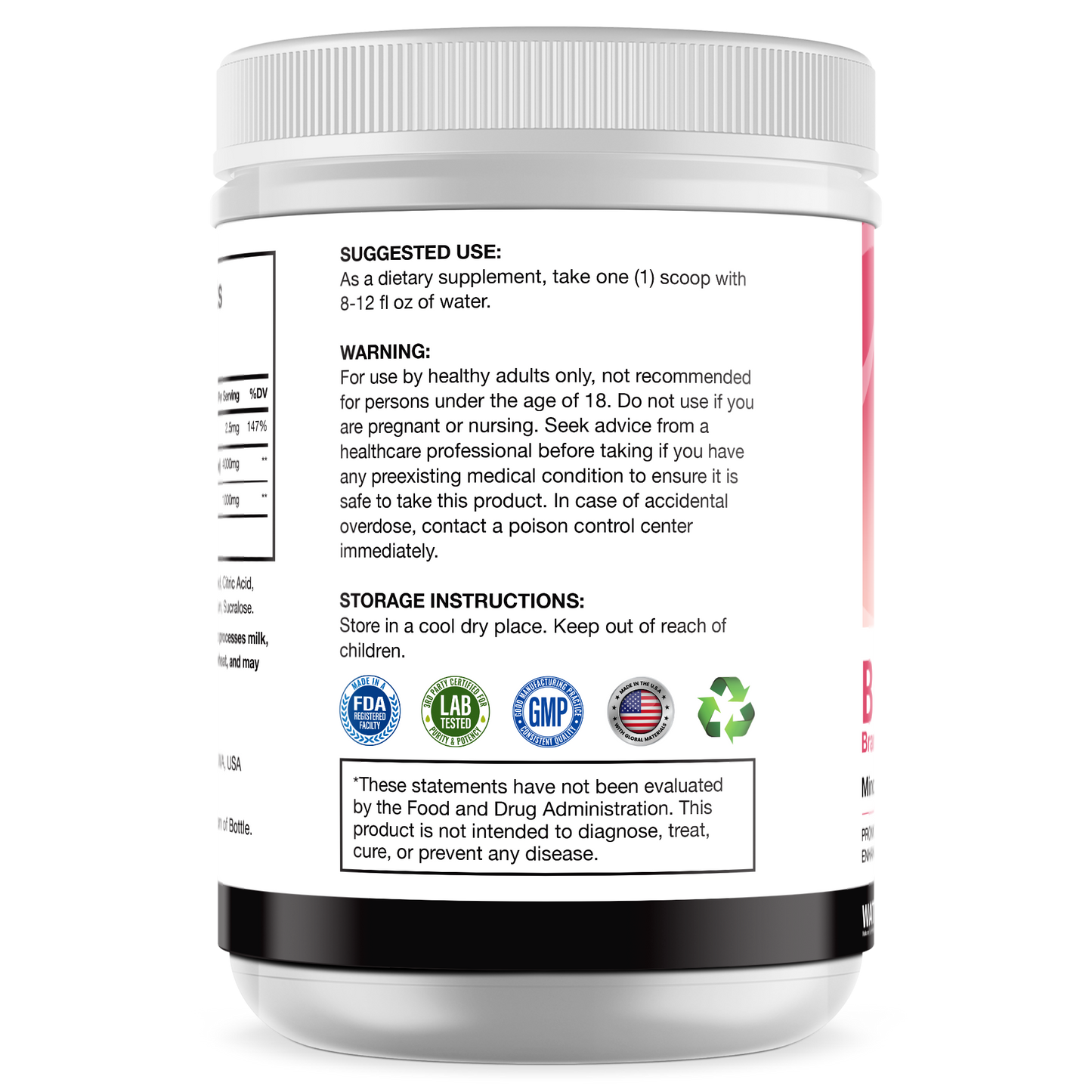 BCAA Watermelon Powder