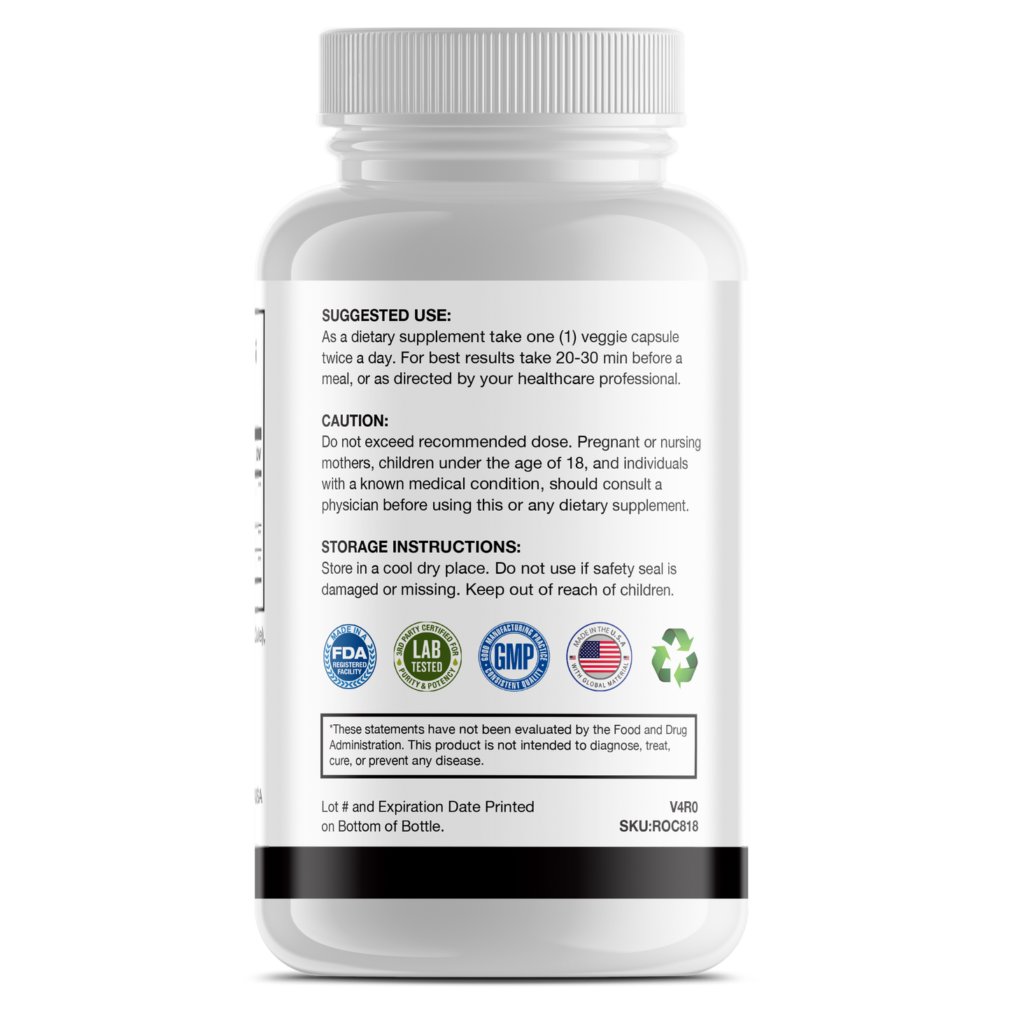 Turmeric Capsule (600mg) with Bioperine