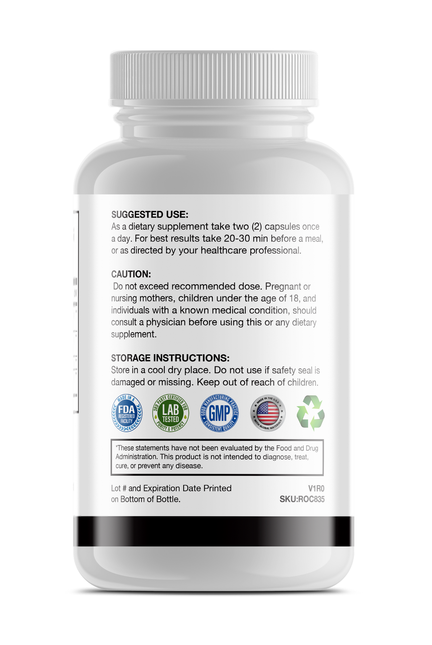 Organic Sea Moss, Bladderwrack, and Burdock with Bioperine